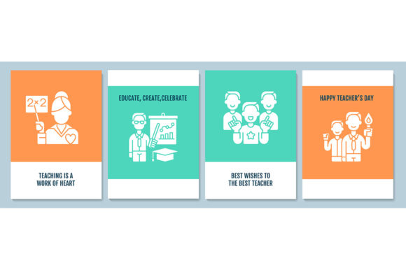 Celebrate Global Teachers Day Cards: A Graphic Template for Creative Projects
