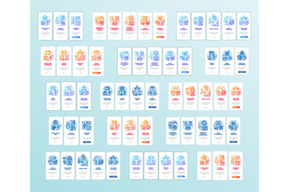 Charitable Investments Onboarding Mobile: A Graphic Template for Modern Branding