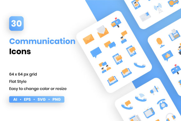 Communication Flat Icon Set: A Designer’s Honest Review