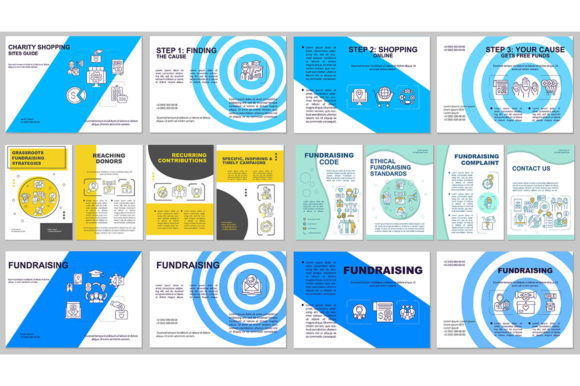 Fundraising Brochure Template Set: A Graphic Designer’s Perspective on Real Client Use