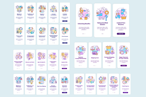 Loyalty Programs Trends Bundle – A Graphic Template for Modern Digital Sellers