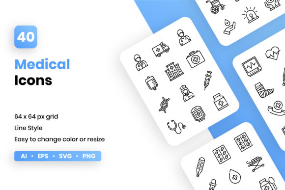Medical Line Icon Set: A Designer’s Practical Take