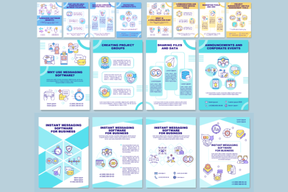 Messaging Software Brochures Bundle Review: Practical Design for Real Projects