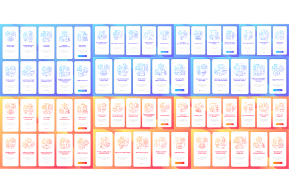 Reward System App Pages Bundle – A Versatile Graphic Design Asset for Digital Sellers