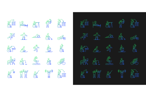 Sport Competition Gradient Icons Set: A Designer’s Real-World Review