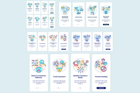 Surveillance Systems App Page Bundle: A Designer’s Perspective