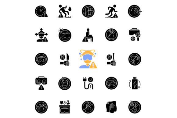 Virtual Reality Headset Icons Bundle Review for Embroidery Projects